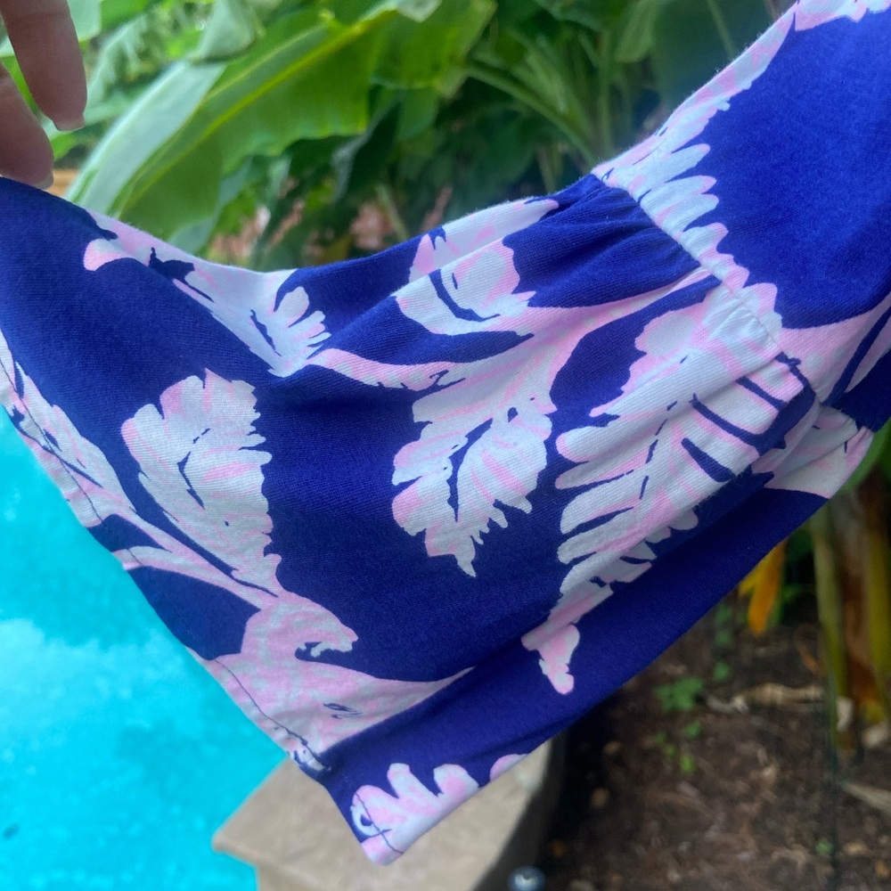 MOVING SALE: LILLY PULITZER Tosha Cotton Jersey Shift Dress Size XS - Picture 6 of 9